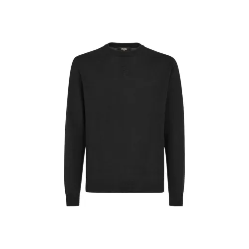 Fendi Черные Мужские Свитера