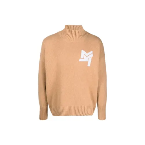 Maison Kitsune Хаки Мужские Свитера