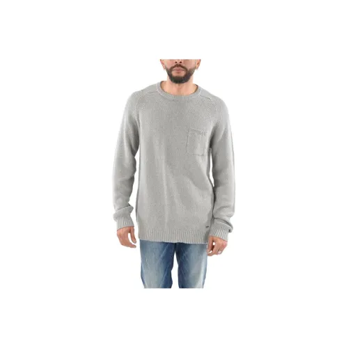WOOLRICH Серые Мужские Свитера