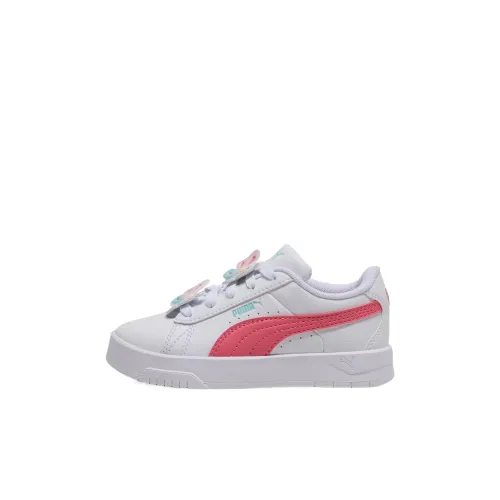 PUMA JadaCLASSICS Low Топ Кроссовки для тренировок Белый Розовый Детский