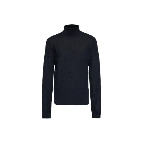 EMPORIO ARMANI SS24 Свитер Мужской Черный