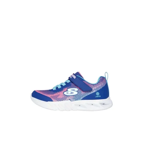 Skechers Kids S Lights Low Топ Детские кроссовки для тренировок Морской синий Детский