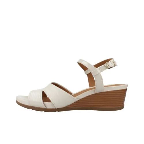 GEOX D Marykarmen One Ремешок Сандалии 5 см Женские Белые