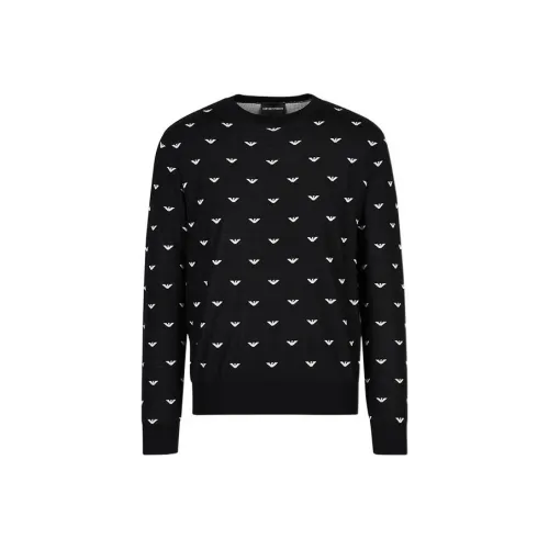 EMPORIO ARMANI FW22 Трикотаж Мужской Черный