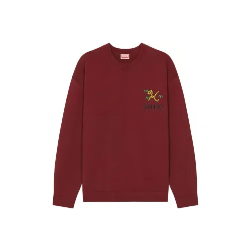 KENZO Red Men's Sweaters KENZO Красные Мужские Свитера