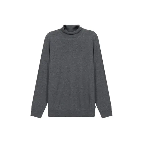 Hugo Boss Серые Мужские Свитера