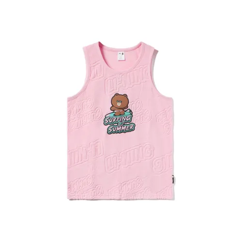 LINING Sports Fashion Collection Майка Унисекс Ladybird Pink