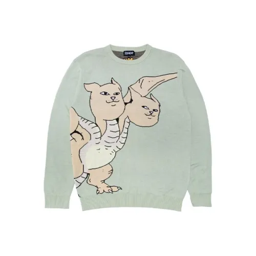 RIPNDIP Зеленый Унисекс Свитеры