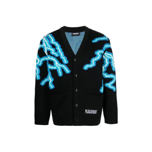 Pleasures Black Мужской Трикотаж