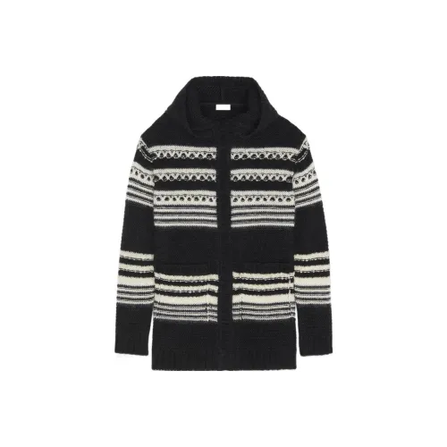 SAINT LAURENT FW22 Свитер Мужской Черный