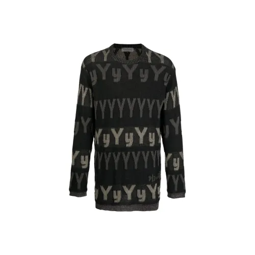 Yohji Yamamoto Черные Мужские Свитера