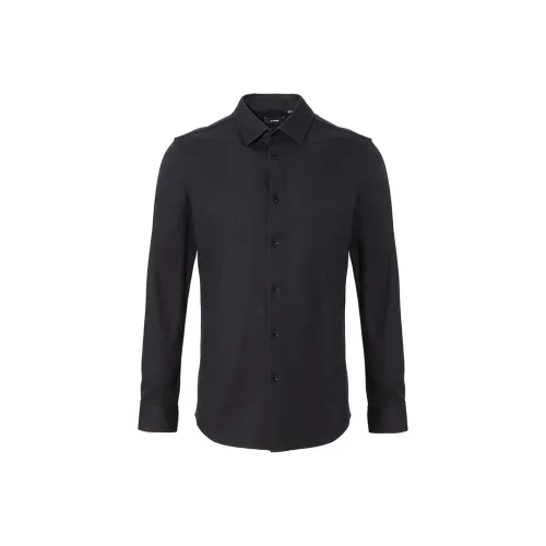 RARE Черные Мужские Рубашки