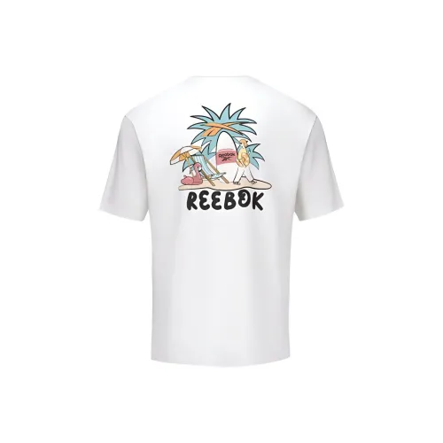 Reebok Белая Унисекс Футболка