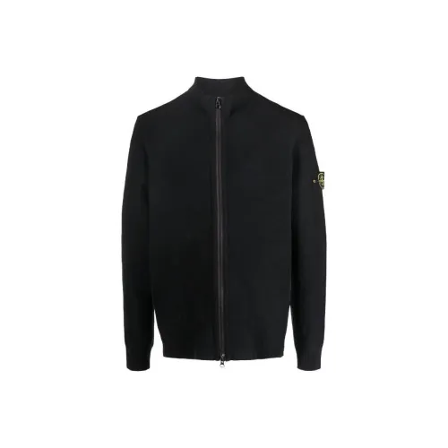 Stone Island Черные Мужские Свитера