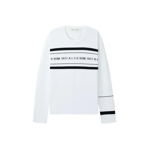 1017 Alyx 9SM Белый Унисекс Свитеры