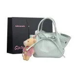 Синий + украшение + сумка для покупок