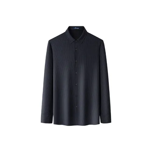 FORTEI Рубашка Мужская Синие Полосы