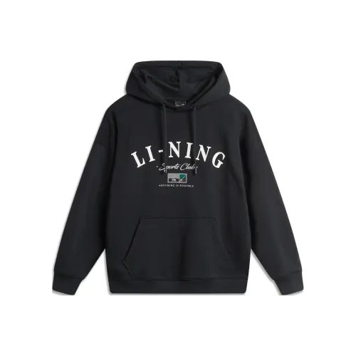 LINING Sports Life Collection Черный Унисекс Толстовки