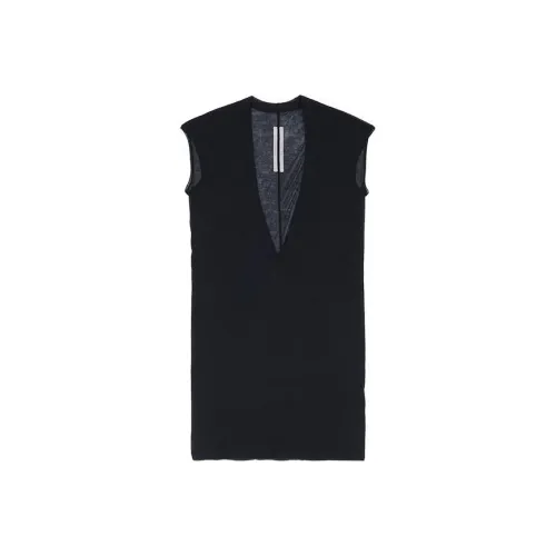 RICK OWENS Мужские черные майки