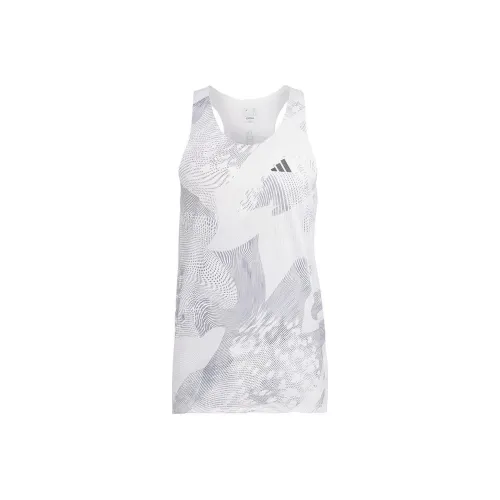 Adidas Бег Майка Мужская Symbol Серый