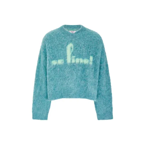 MARTINE ROSE FW24 Свитер Мужской Синий