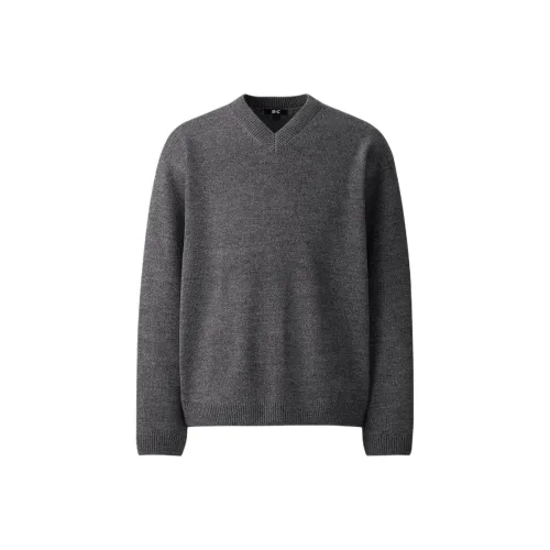 UNIQLO C Collection Свитер Унисекс Небесный Серый