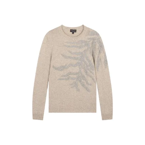 EMPORIO ARMANI Хаки Мужские Свитера