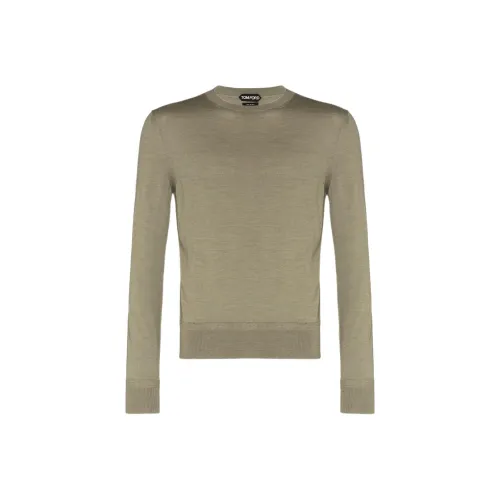 TOM FORD Зеленые Мужские Свитера