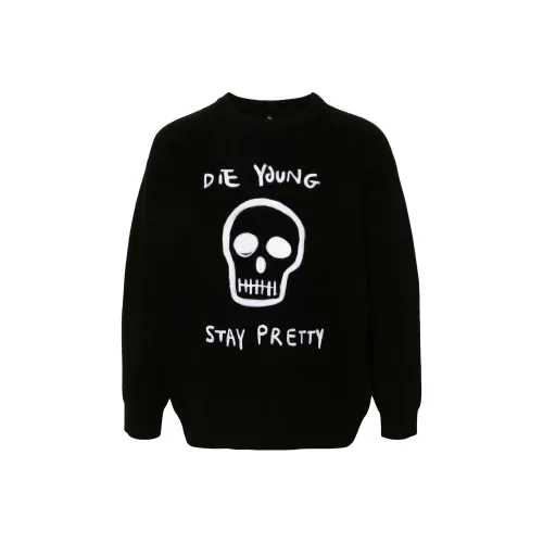 R13 Черные Мужские Свитера