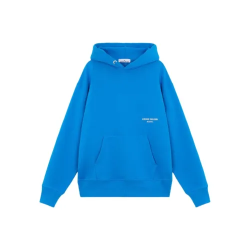 Stone Island Marina Ярко-Синий Мужские Толстовки