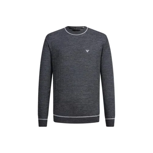 EMPORIO ARMANI FW24 Свитер Мужской Серый