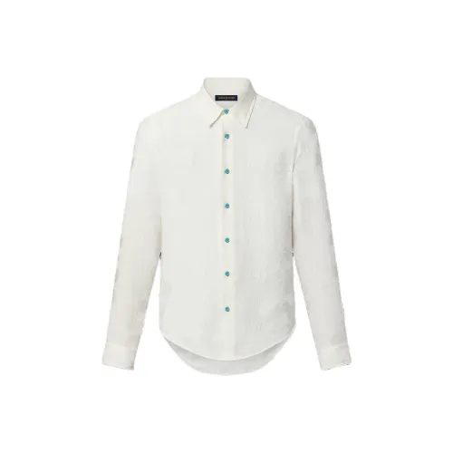 LOUIS VUITTON Рубашка Мужская Белая