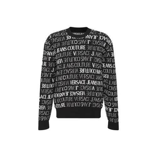 VERSACE JEANS COUTURE Черные Мужские Свитера