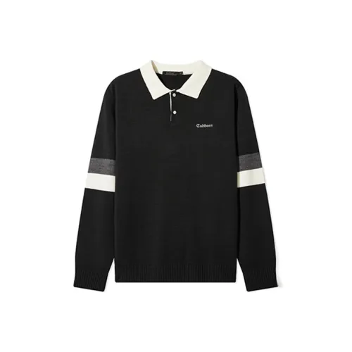 Cabbeen Свитер Мужской Угольный Черный