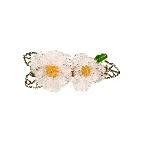 Cercoo Искусственный хрусталь, Латунные Заколки для волос MthB1670 Шампанское Женские