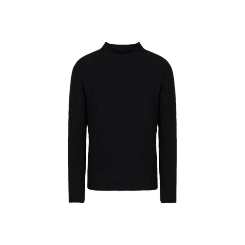 GIORGIO ARMANI SS24 Свитер Мужской Черный