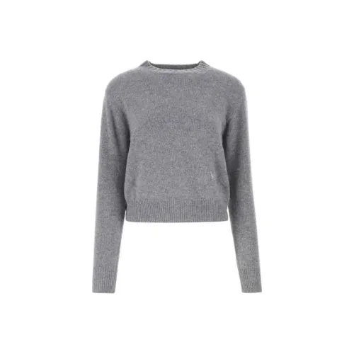 SPORTY & RICH Серый Мужские Свитера