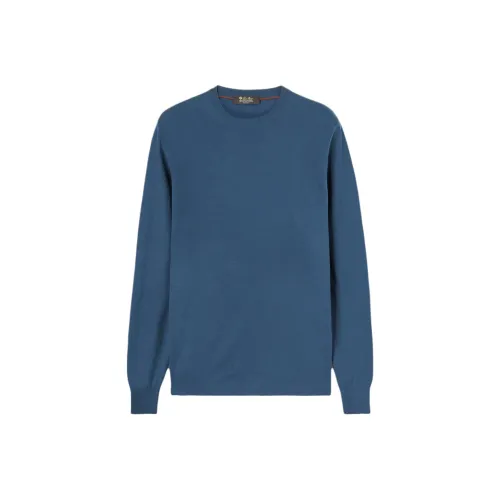 Loro Piana Темно-синие мужские свитеры