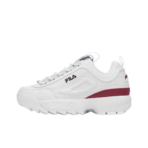 FILA Disruptor 2 Low Топ Повседневная обувь Женская Белая