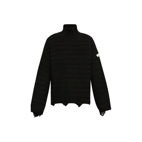 MM6 Maison Margiela совместный бренд FW24 Свитер Мужской Черный