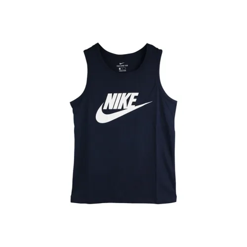 Nike Темно-синие мужские майки