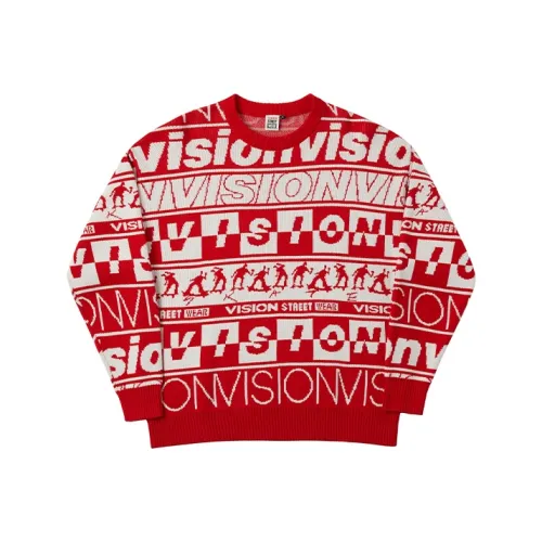 Vision Street Wear Свитер Унисекс Красный