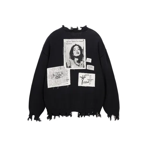 ICONS Lab Черный Унисекс Свитеры