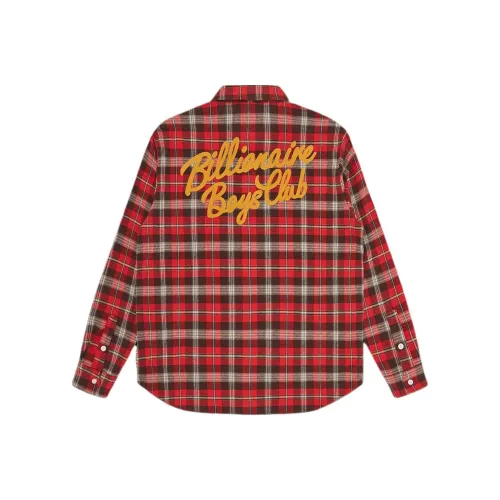 BILLIONAIRE BOYS CLUB Красные Унисекс Рубашки