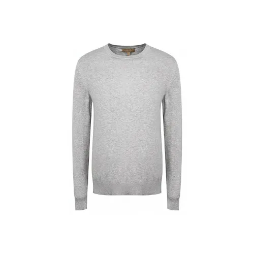 Burberry Свитер Мужской Светло-Серый