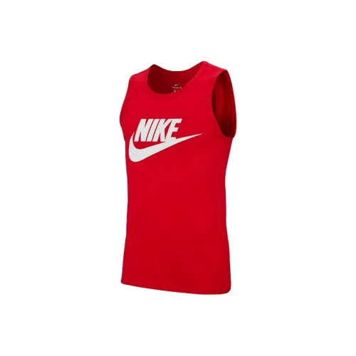 Nike Red Men's Tank Tops Nike Красный Мужские Майки