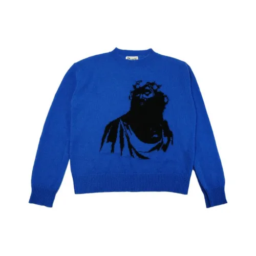 Denim Tears Синий Унисекс Свитеры