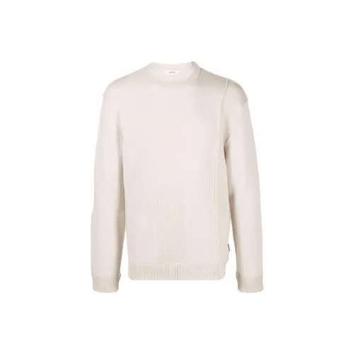 Ermenegildo Zegna Белые Мужские Свитера