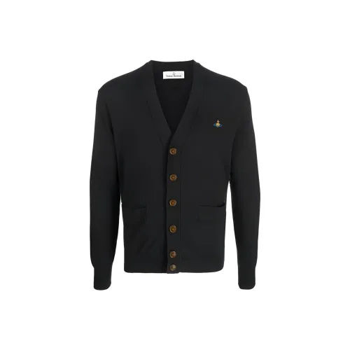 Vivienne Westwood Черные Мужские Кашемировые Свитера