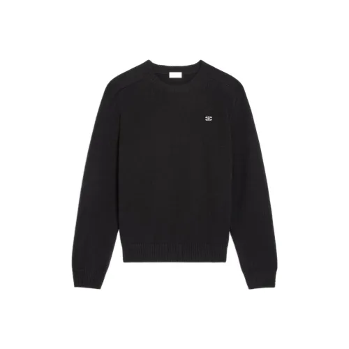 CELINE FW22 Кашемир Свитер Мужской Черный